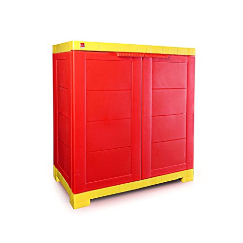 Cello Novelty Compact Bookshelf, Red