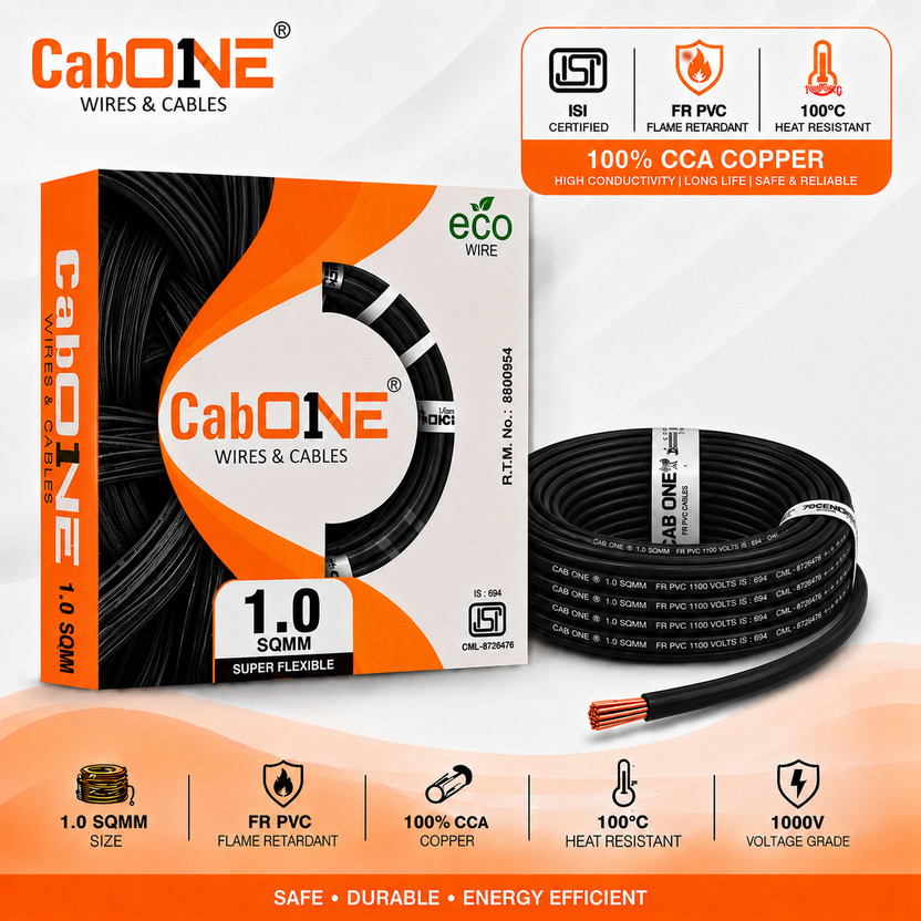 Orient Electric Diamond Series 1 mm Electrical Wire|90 m| Copper| - Image 5