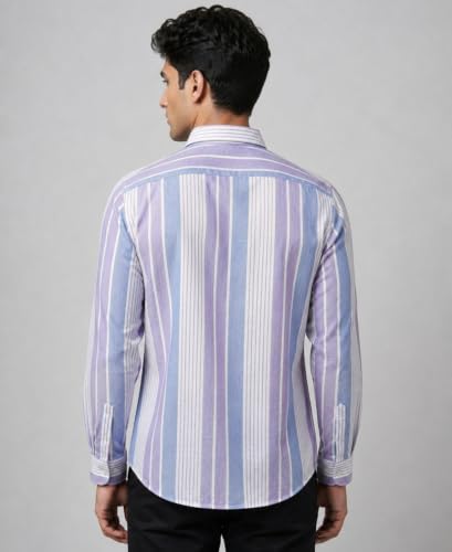 Men's Full Sleeve Striped Shirt