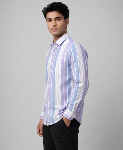 Men's Full Sleeve Striped Shirt