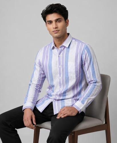 Men's Full Sleeve Striped Shirt