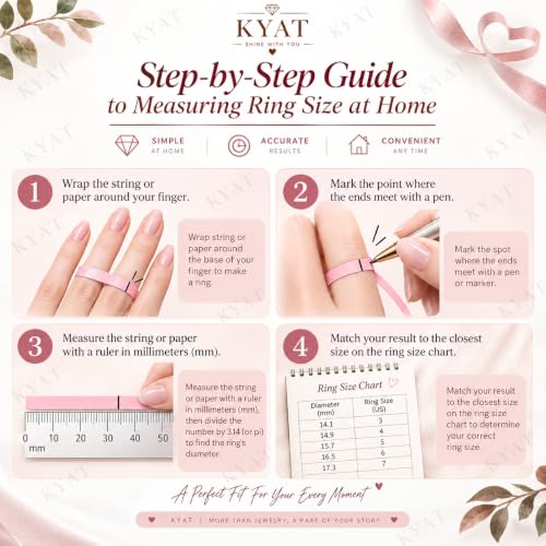 KYAT 925 Sterling Silver Adjustable