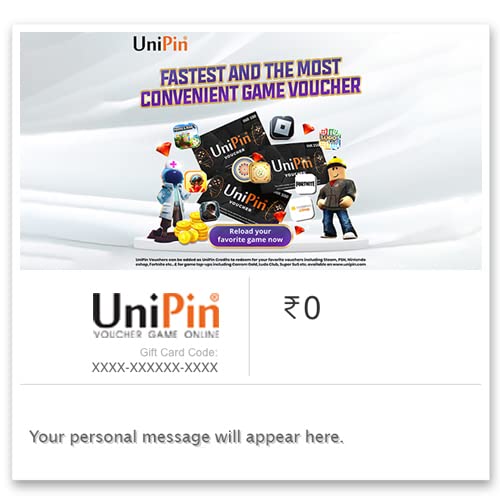 UniPin |E-Gift Card |Instant Delivery