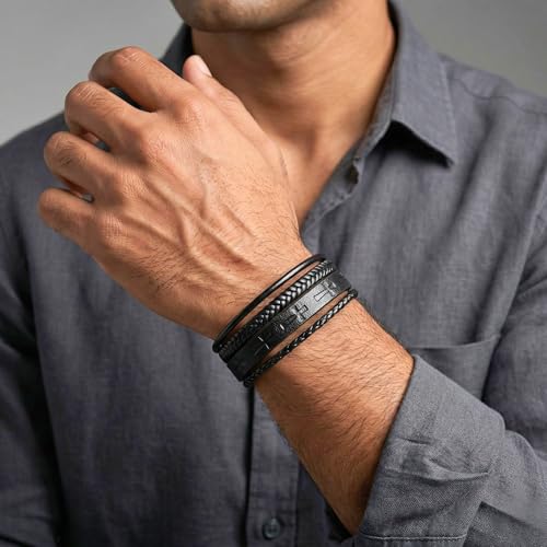 THE MEN THING Leather Bracelet