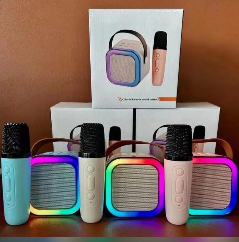 Rechargeable Karaoke Microphone with Wireless