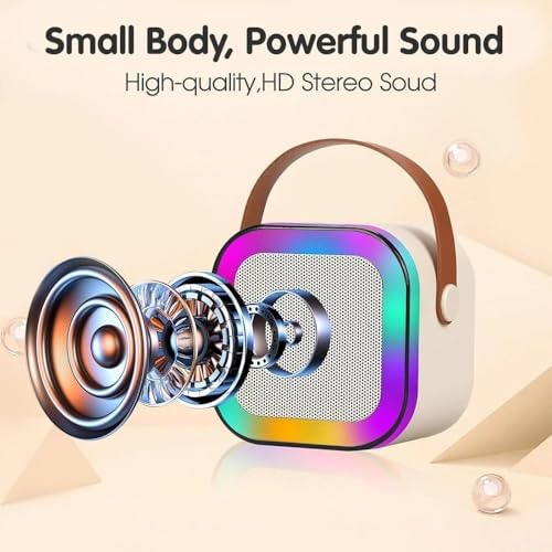 Rechargeable Karaoke Microphone with Wireless