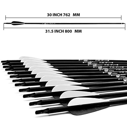 Futaba 30 inch Archery Arrows
