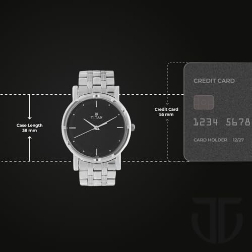 Titan Karishma Analog Black Dial