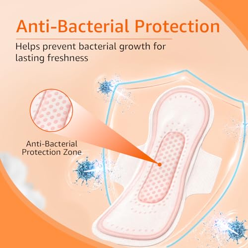 Amazon Basics Anti-Bacterial Sanitary Pads