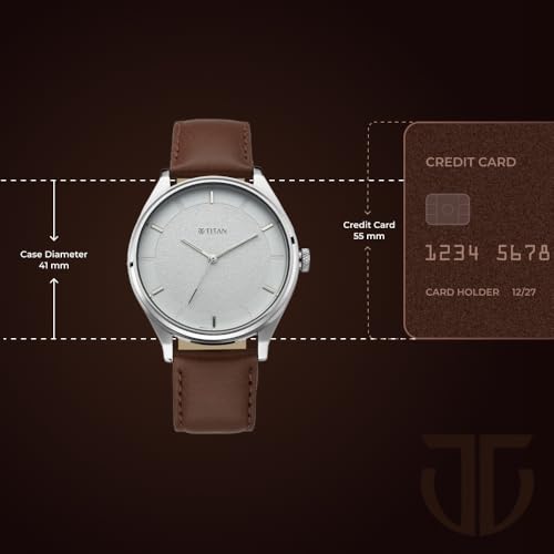 Titan Men's Classic Watch: Gradient