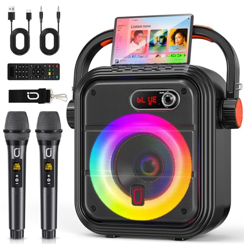 JYX Karaoke Machine with 2