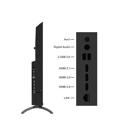 coocaa 108 cm (43 inch) Frameless QLED Ultra Smart Google TV 43Y74 Pro - Image 4