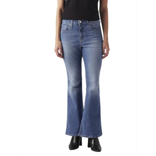 Levi's Women's 726 Light Indigo Flared Fit High-Rise Jeans
