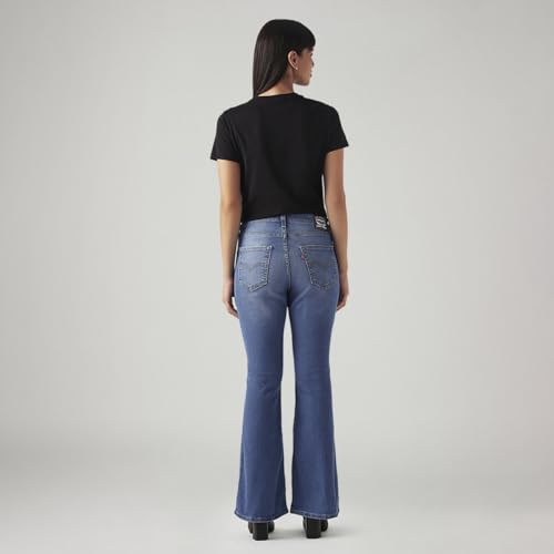 Levi's Women's 726 Light Indigo Flared Fit High-Rise Jeans - Image 2