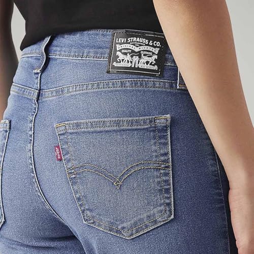 Levi's Women's 726 Light Indigo Flared Fit High-Rise Jeans - Image 4