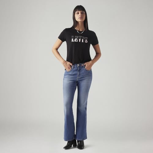Levi's Women's 726 Light Indigo Flared Fit High-Rise Jeans - Image 5