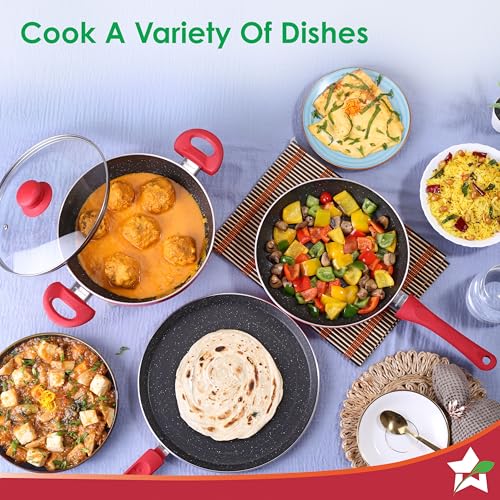 Wonderchef Milano Non-stick Cookware 4