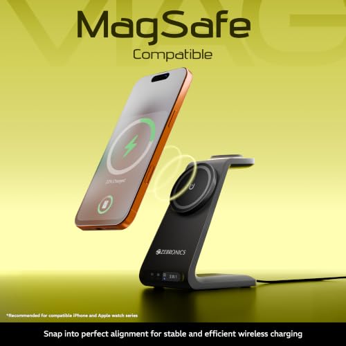 Zebronics Magboost 200, 3-in-1 Wireless