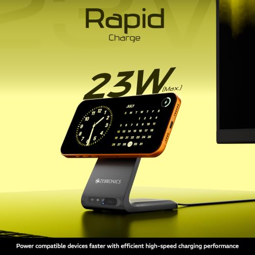 Zebronics Magboost 200, 3-in-1 Wireless