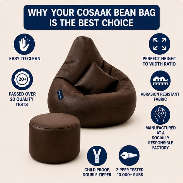 2XL Teardrop Bean Bag Chair