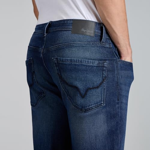 Pepe Jeans Men's Jeans | Straight Fit | Mid Rise | Stretchable - Image 6