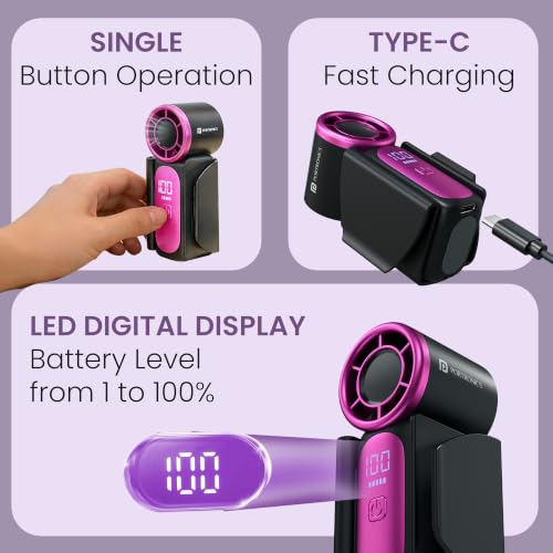 Portronics Toofan Nano Rechargeable Handheld