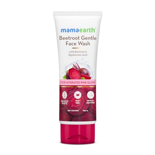 Mamaearth Beetroot Gentle Face Wash&Hyaluronic