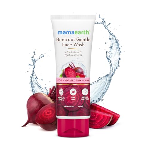 Mamaearth Beetroot Gentle Face Wash&Hyaluronic