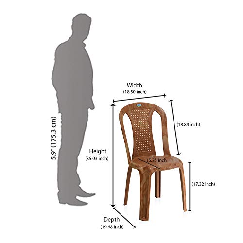 Nilkamal Plastic Chair for Living