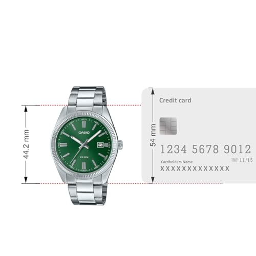 Casio Men Analog Green Dial Men MTP-1302PD-3AVEF (A2262) - Image 7