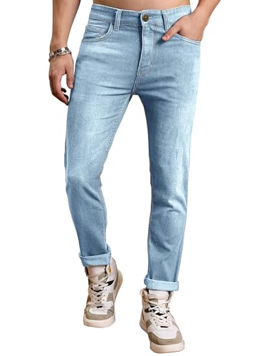 Noble Monk Men Mid Rise Nobel Monk Regular Fit Denim Jeans | Jeans Pants