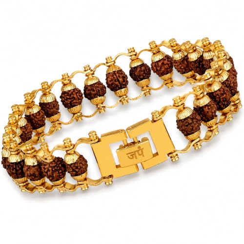 Japam Gold Plated Modern Rudraksha