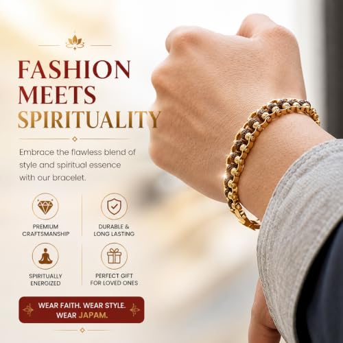 Japam Gold Plated Modern Rudraksha