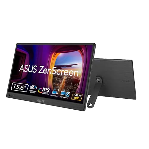 ASUS ZenScreen 16" Portable USB Monitor (MB169CK)