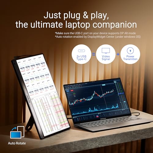 ASUS ZenScreen 16" Portable USB Monitor (MB169CK) - Image 5