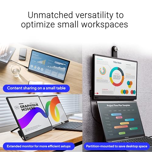 ASUS ZenScreen 16" Portable USB Monitor (MB169CK) - Image 6