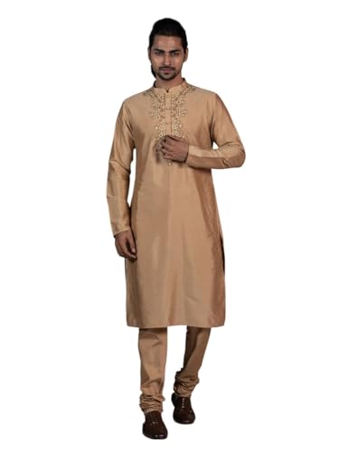 KISAH Mens Solid Dyed Cotton