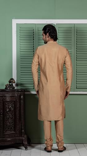KISAH Mens Solid Dyed Cotton