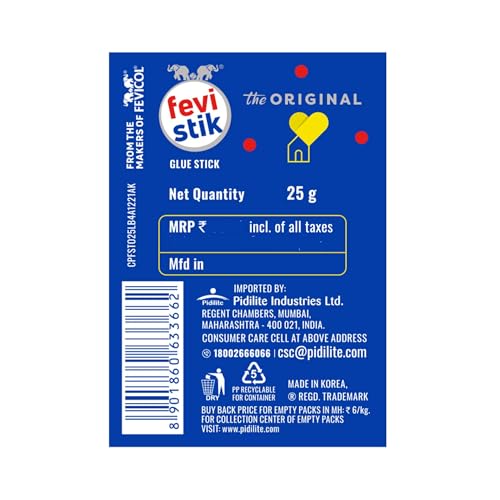 Fevistik Glue Stick 25g, Pack