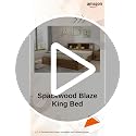 Spacewood Blaze Bed | King
