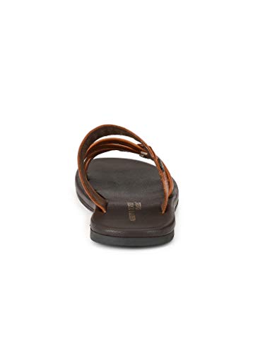 ALBERTO TORRESI Men Ronald Tan Sandals - Image 4