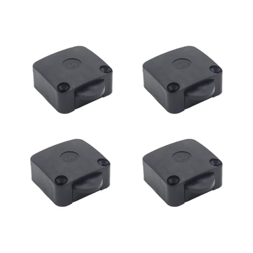 Wardrobe Cabinet Door ON/OFF Light Control Switch PACK OF 4 Black