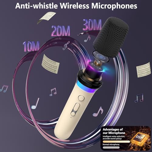 JYX Karaoke Machine with 2