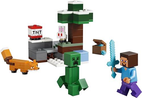 LEGO Minecraft Steve’s Taiga Adventure