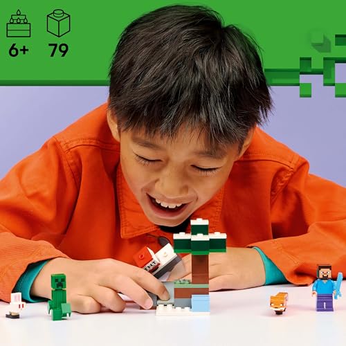 LEGO Minecraft Steve’s Taiga Adventure