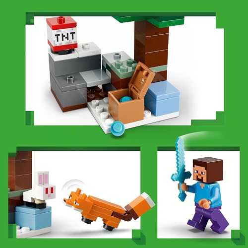 LEGO Minecraft Steve’s Taiga Adventure