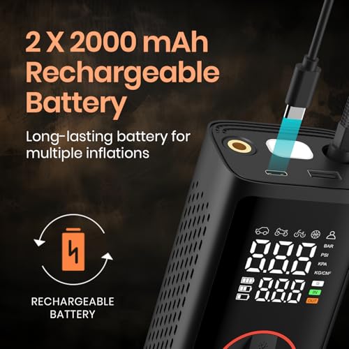 Portronics Vayu 7.0 Tyre Inflator