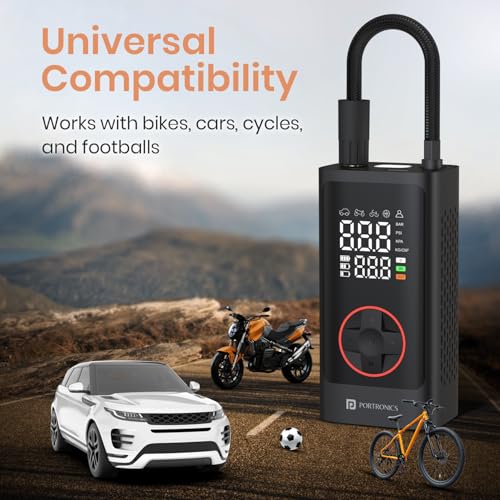 Portronics Vayu 7.0 Tyre Inflator
