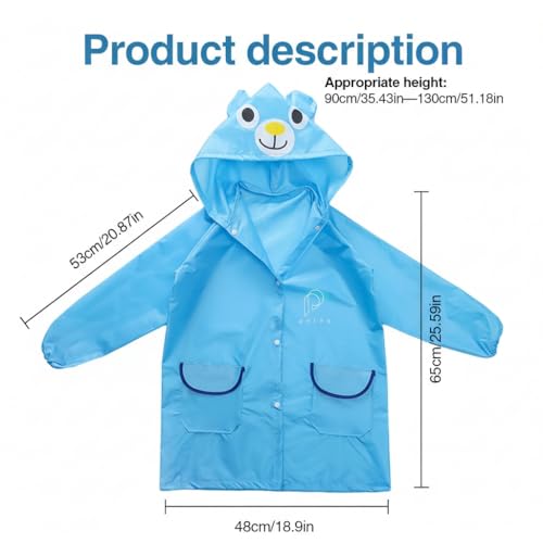 PALAY Raincoat for Kids, Polyester