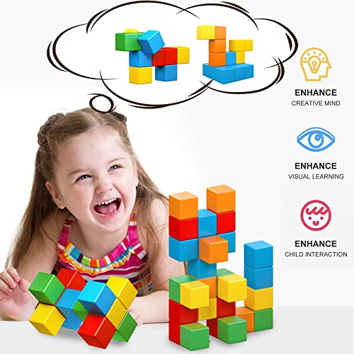 Magnetic Blocks, 1.41 inch Large
